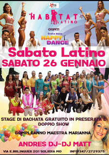 Super serata all’ Habitat di Soliera con il gruppo Elegancia!