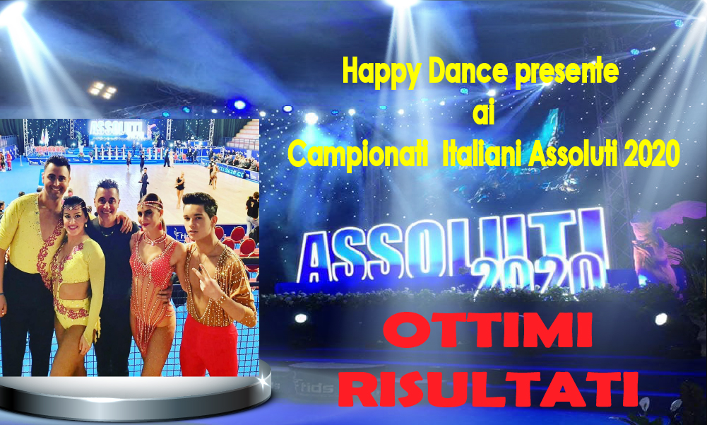Happy Dance ai Campionati Italiani Assoluti