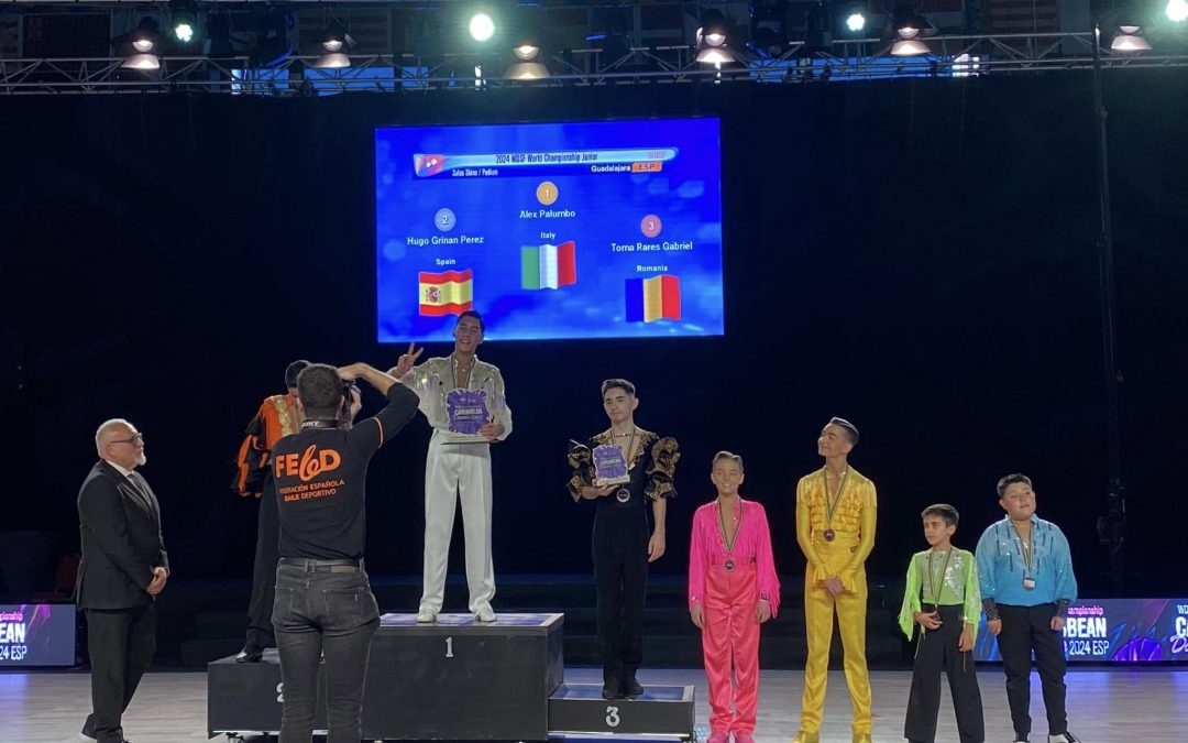 Alex Palumbo Campione Mondiale WDSF Salsa Shine e Bachata Shine